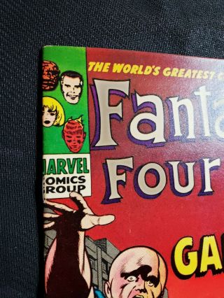 Fantastic Four 48 EXTREMELY 1st App of SILVER SURFER AND GALACTUS 2