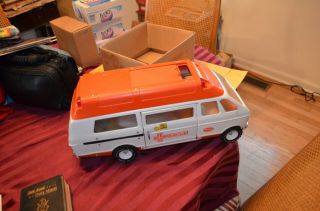 Vintage Tonka Rescue Ambulance W/ Accessories