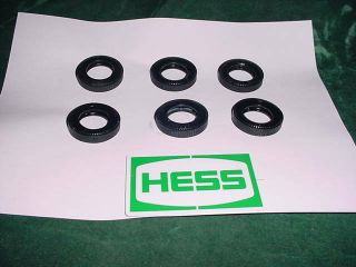 6 Hess Toy Trucks Parts Oem Tires For 1982 1983 Or 1985 Truck Toys