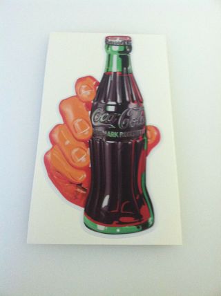 Coca Cola Decal Soda Hand Sticker 14 "