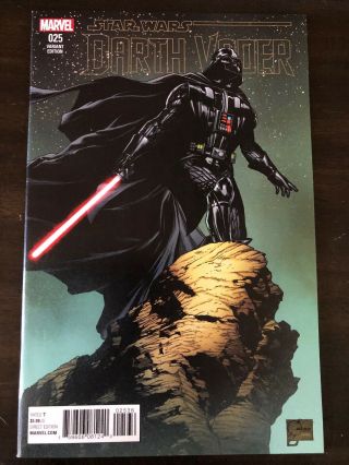 Star Wars Darth Vader 25 1:100 Quesada Variant Marvel Comics Nm