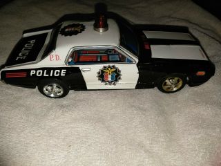 Taiyo Mercury Cougar Police Car Bump N Go