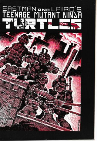 Teenage Mutant Ninja Comic Book 1,  2,  3 First Printing