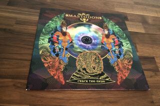 Mastodon Rare Colored Vinyl Records | Orange Leviathan & Blue Crack The Skye 5