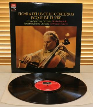 Asd 2764 (b/w Ps) Elgar & Delius Cello Concertos Jacqueline Du Pre