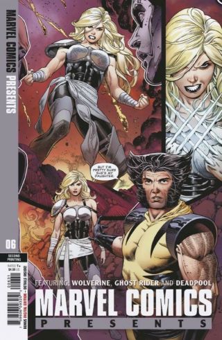 Marvel Comics Presents 6 1:25 And 2nd Print Wolverine Daughter Cover 