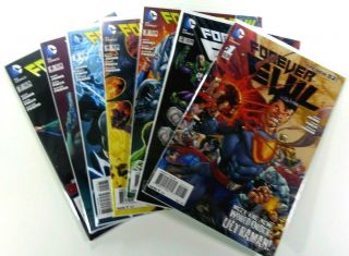 Dc (52) Justice League Forever Evil 1 2 3 4 5 6 7 Complete Nm Ships