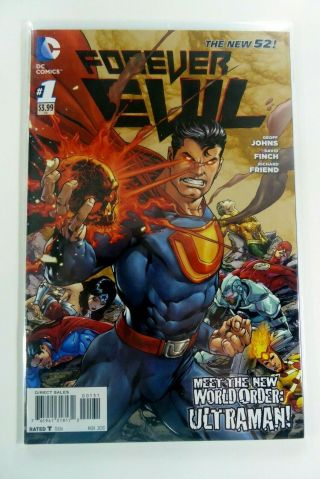 DC (52) JUSTICE LEAGUE FOREVER EVIL 1 2 3 4 5 6 7 Complete NM Ships 2