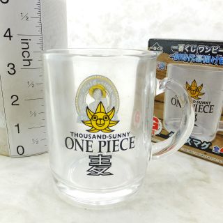 G0680 Japan Anime Banpresto Glass Mug One Piece Luffy
