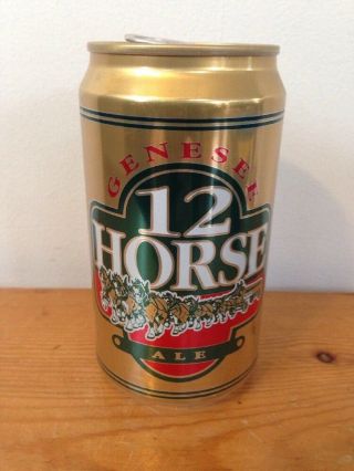 Vintage Pop Top Golden Beer Can Genesee 12 Horse Ale 12floz Rochester Ny