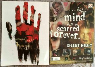 Silent Hill 2 Poster Ad Print Playstation 2