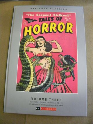 Ps Artbooks Pre - Code Horror Tales Of Horror Vol 3 Hc Reg $45 Qq