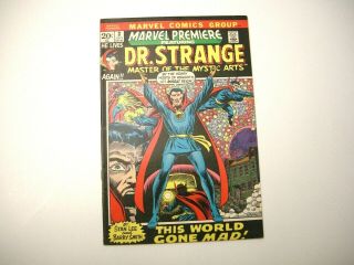 Marvel Premiere Dr.  Strange 3 This World Gone Mad Cgc 8