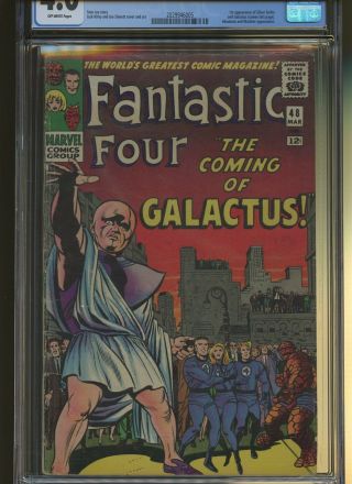 Fantastic Four 48 CGC 4.  0 | Marvel 1966 | 1st Silver Surfer & Galactus (Cameo) 2