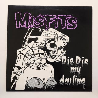 Misfits Die Die My Darling 1st Pressing Black Vinyl 1984 Plan9 Pl9 - 03