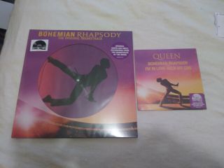 Queen Bohemian Rhapsody 2lp Vinyl Picture Disc Rsd 2019 Plus