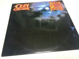Vinyl Ozzy Osbourne Bark At The Moon Lp Record (nm/ex) 1988 Rare Censored Cover