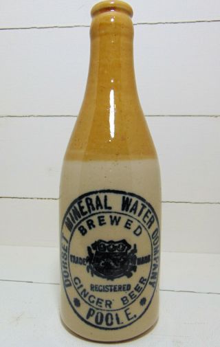 Dorset Mineral Water Co Ginger Beer From Poole C1915 - 20