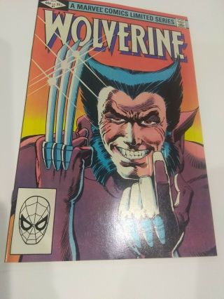 Wolverine 1 Marvel 1982 Limited Series (miller) Near Grade Off - White Pgs
