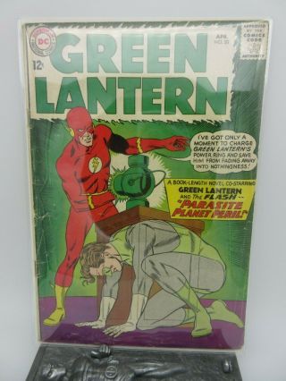 Dc Green Lantern 20 (1963) Vg 4.  0 The Flash