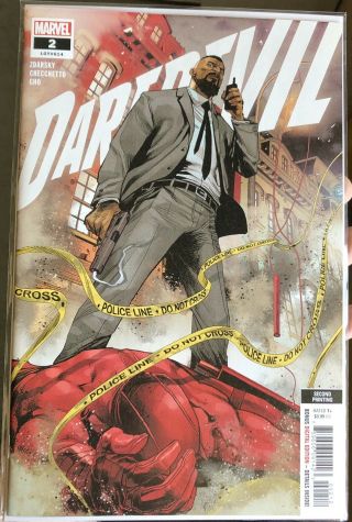 Comic Daredevil 2 Variant 2nd Print Low Print Run Nm 1st Cover Appearance