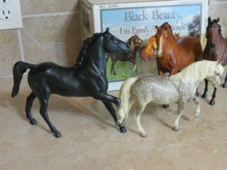 NR vintage Breyer Black Beauty family horse picture box 3040 Ginger Dutchess, 3