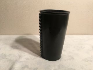 Starbucks 2015 Matte - Black Ceramic Studded Travel Tumbler Mug 10 Oz