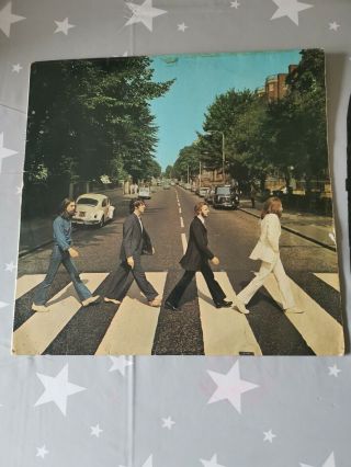 The Beatles Abbey Road 1969 Vinyl Lp Record Apple Label First Press