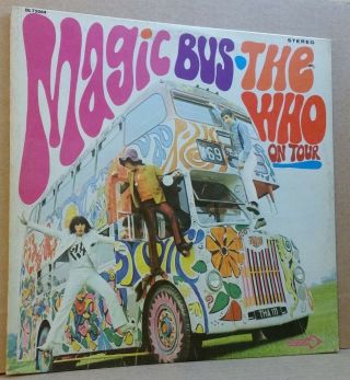 The Who.  Magic Bus - The Who On Tour.  Dr Jekyll & Mr Hyde.  1968 Decca Lp