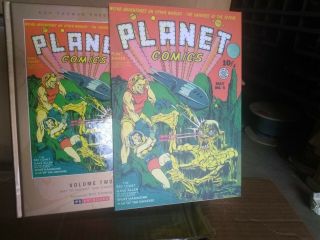 Roy Thomas Presents Planet Comics (vol 2) Ps Artbooks Slipcase Precode