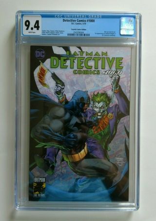 Batman Detective Comics 1000 Jim Lee Variant Cgc