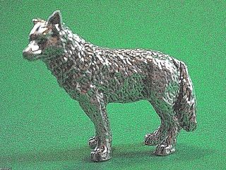Wolf - Figurine,  Mini Statue Gift Boxed