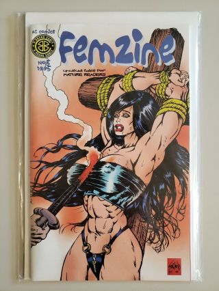 Femzine 5 Ac Comics Unusual Tales For Mature Readers Bondage Cover Fn