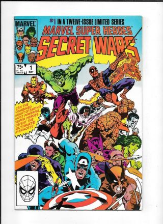 Marvel Secret Wars 1 == Vf,  1st Issue Marvel Comics 1984