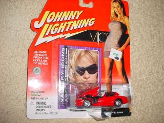 Johnny Lightning Vip Vallery Irons Dodge Viper Pamela Anderson Usa Ship