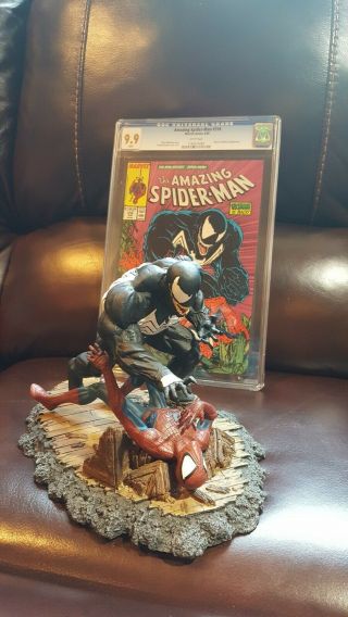 Spider - Man 316 Cgc 9.  9 Venom & Black Car Appearance Not 9.  8 1989