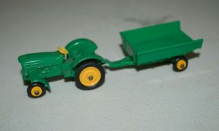 Matchbox Vintage Diecast John Deere Lanz Farm Tractor & Trailer No.  50 & 51