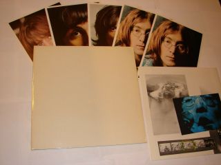The Beatles White Album Germany All Inserts Apple 1968