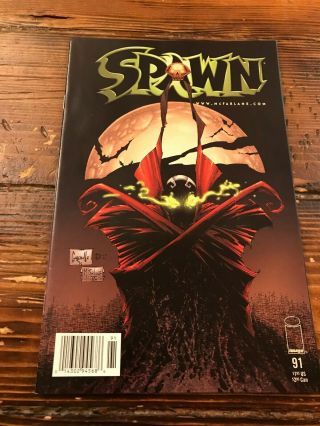 Spawn 91 Newsstand Upc Variant Todd Mcfarlane Greg Capullo Combined Ship