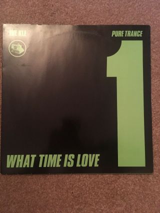 The Klf ‎– What Time Is Love? (pure Trance 1) 12 " Vinyl