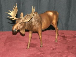 Vintage Breyer Walking Dark Brown Moose -