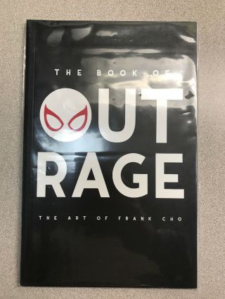 The Book Of Outrage: The Art Of Frank Cho 2019 Sketch Cover Sketchook