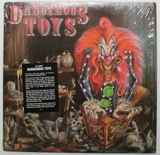 Dangerous Toys Columbia Late Vinyl Lp 1989 In Shrink With Hype Sticker