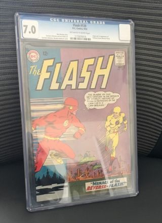 Comic,  The Flash 139,  1st Reverse Flash,  Ow - W Pgs,  7.  0 Cgc,  Look