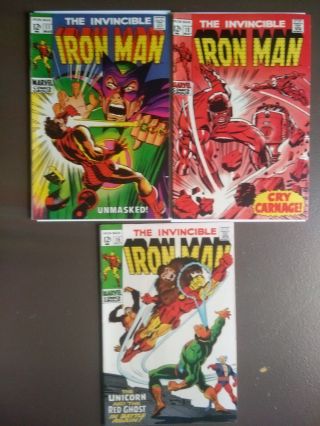The Invincible Iron Man 11,  13,  15 Volume One