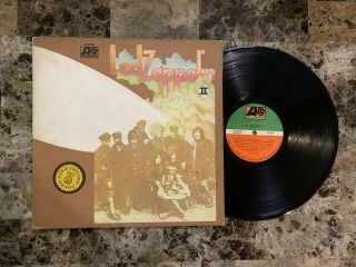 Led Zeppelin Ii Jimmy Page Rare Argentina Import Atlantic Mono Vinyl Lp