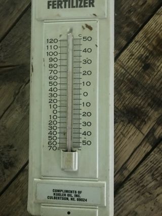 Vintage Phillips 66 Advertising Thermometer Culbertson Ne 4