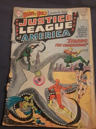 Dc Comics Silver Age Brave And The Bold 28 1st Appear " Justice League Of Amer "