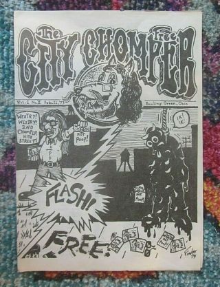 J Festus Hockman City Chomper Vol1 2 Gimme A Break Comix Underground Rare 1973