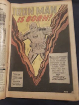 TALES OF SUSPENSE 39 MAR 1962 1st APPEARANCE OF 